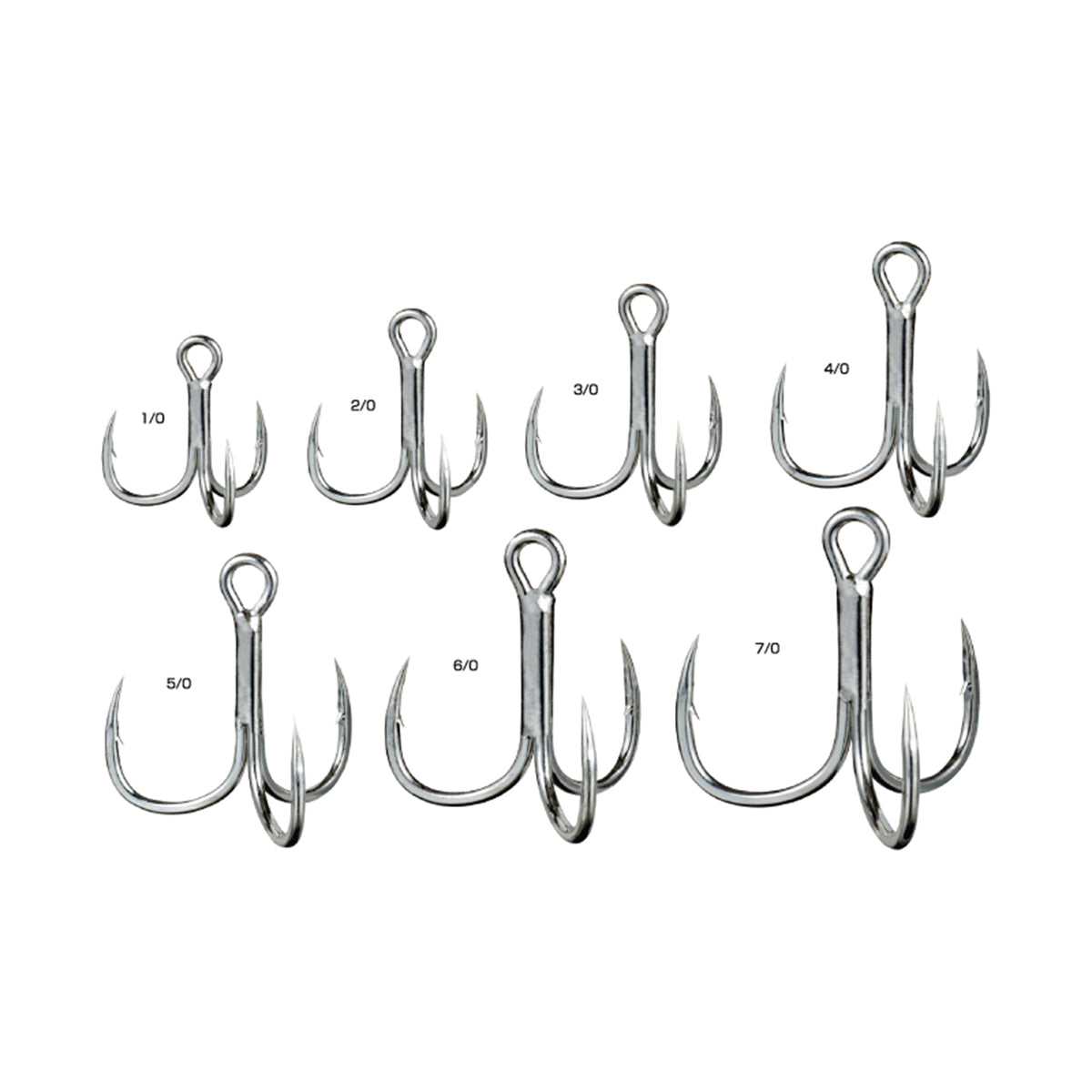 Shout! Curve Point Treble 31 kraftig trekrok för stickbaits och poppers