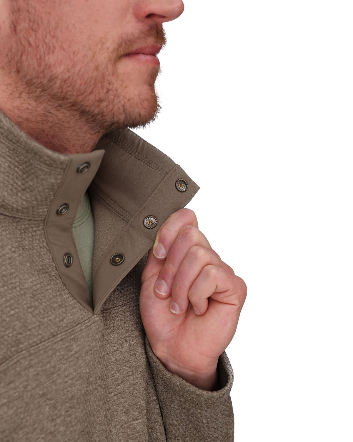 Simms Harbour Sweater - Sturgeon Heather