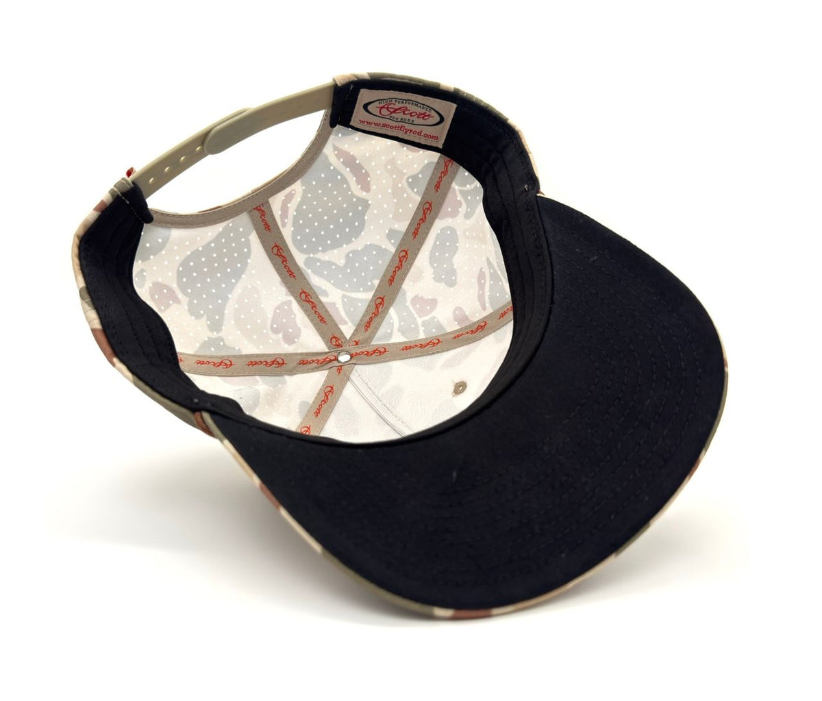 Scott Fly Rod Co. Duck Camo Hat Scott Script - N/A