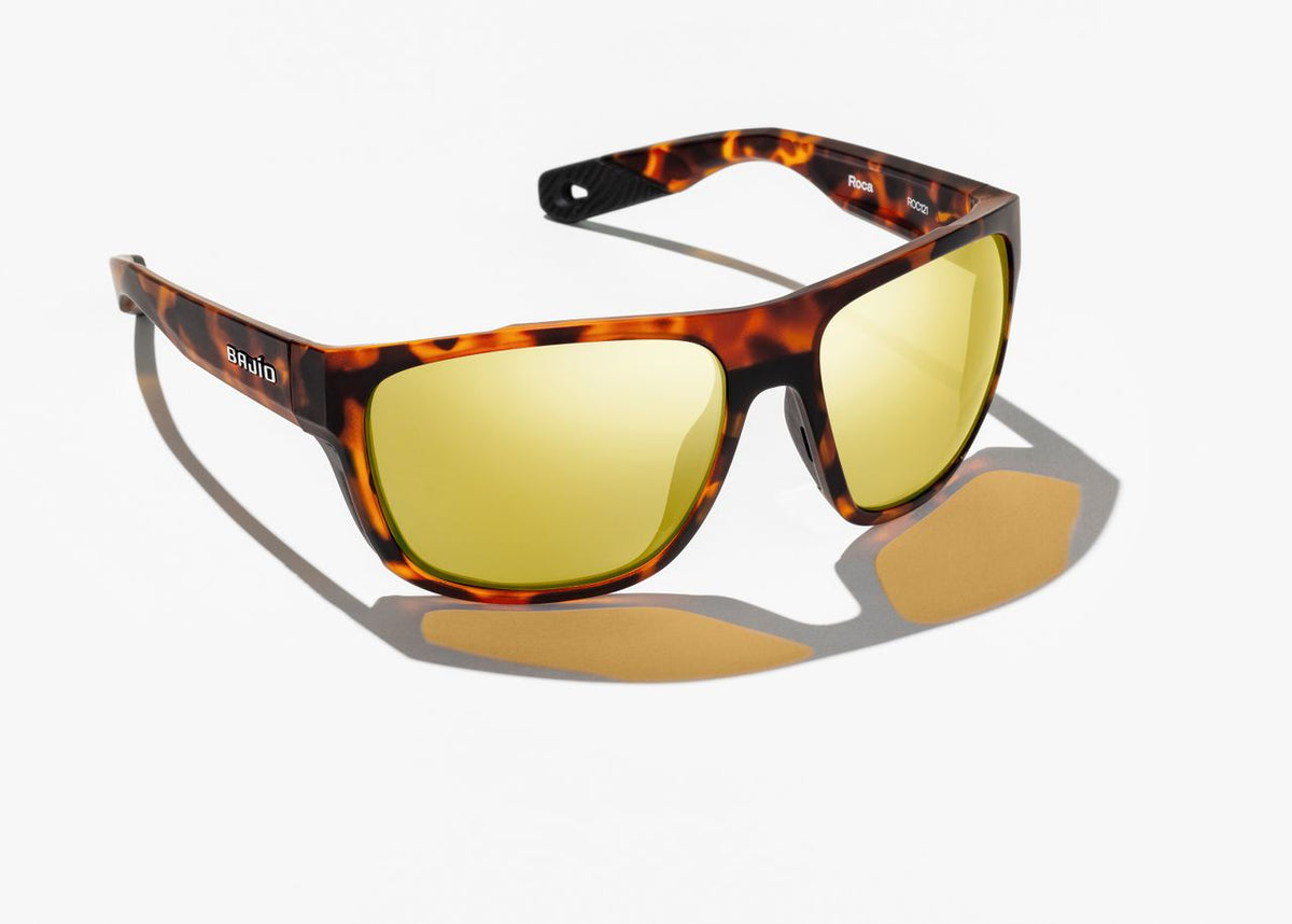 Bajio Las Rocas - Glass - Brown Tort Matte Yellow