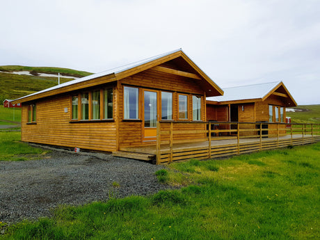 Rödingfiske med fluga på norra Island