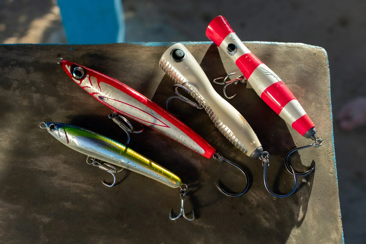 Så riggar du poppers och stickbaits för GT