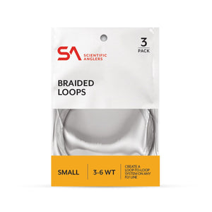 Scientific Anglers Braided Loops - 3 Pack - Clear