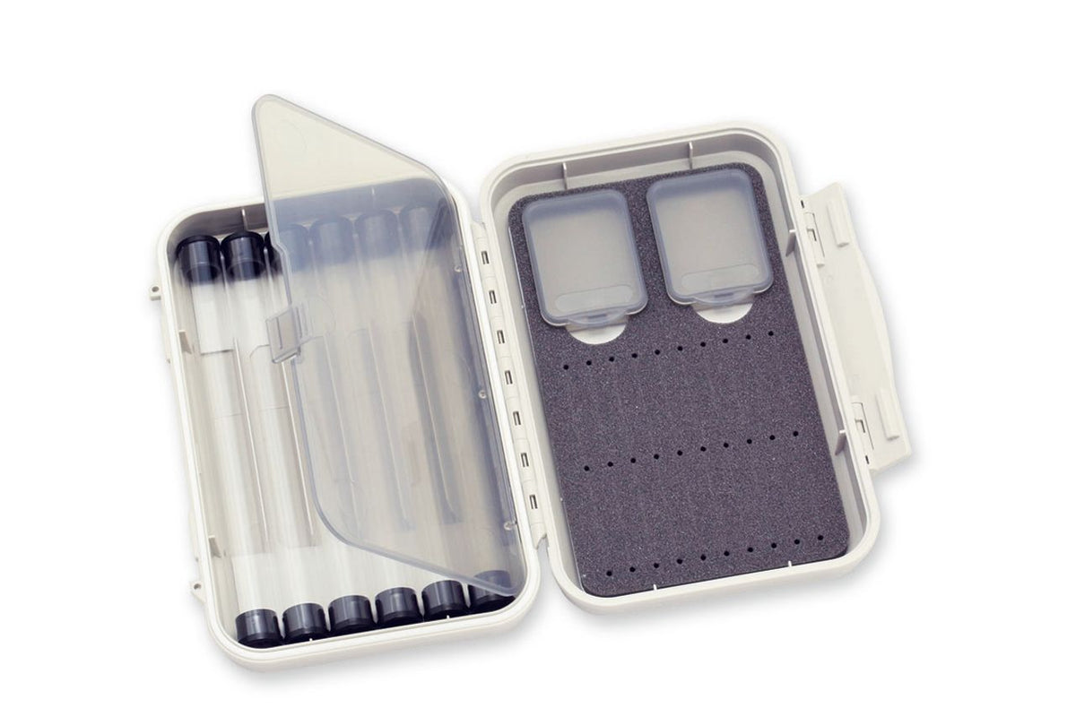 C&F Design Tube Fly Case Medium 6-Tubes - Off-White