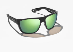 Bajio Las Rocas - Bifocal - Black Matte Green Mirror