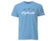 Scott Fly Rod Co. 3 Adams on Lt.Blue T-shirt - Lt.Blue