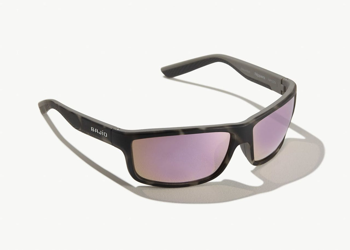 Bajio Nippers - Polycarbonate - Squall Tort Matte Rose Mirror
