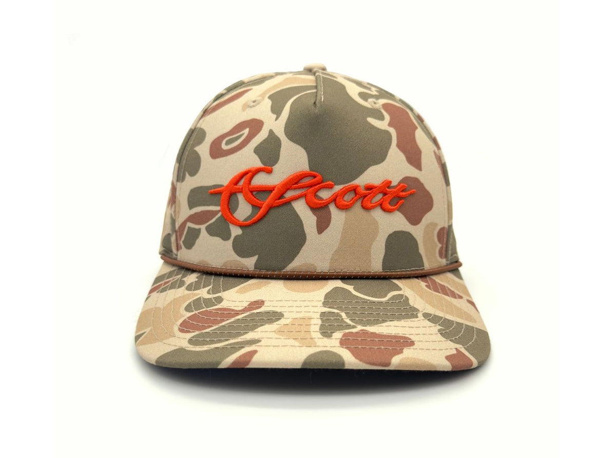 Scott Fly Rod Co. Duck Camo Hat Scott Script - N/A