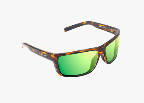 Bajio Sigs - Glass - Brown Tort Gloss Green Mirror